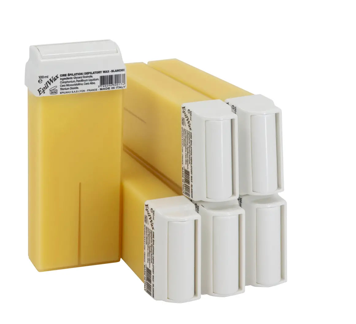 Lot de 6 Roll On 100 ml de cire Epilation à la vanille idéale pour les peaux sensibles