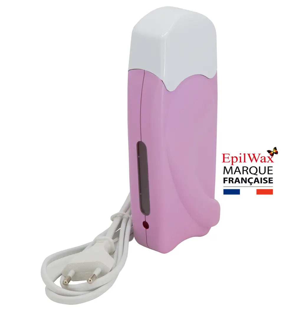 Chauffe Cire Solo pour Épilation Professionnelle Blanc/Rose