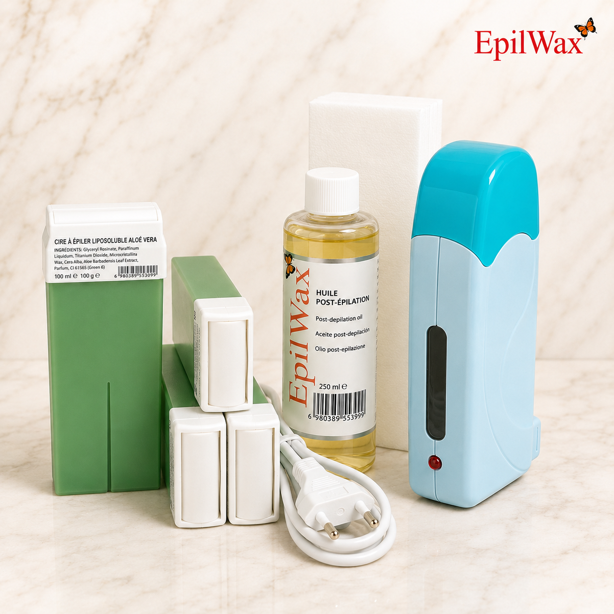 Kit Solo 4 Roll-On — Cire Aloé Vera