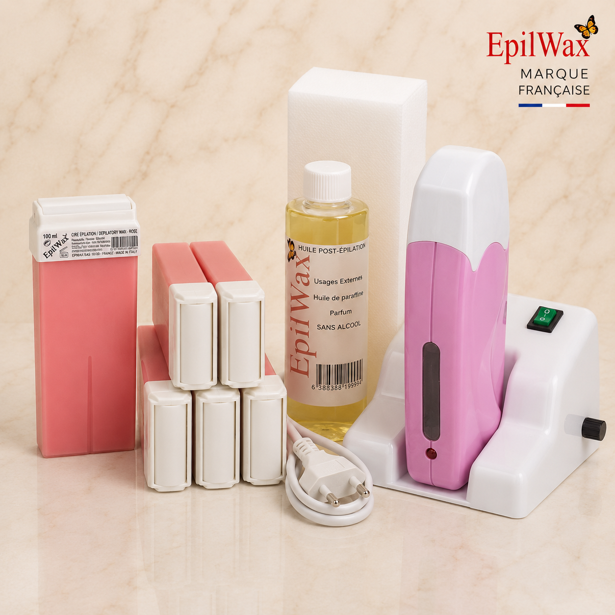 Kit Modulaire 6 Roll-On — Cire à la Rose