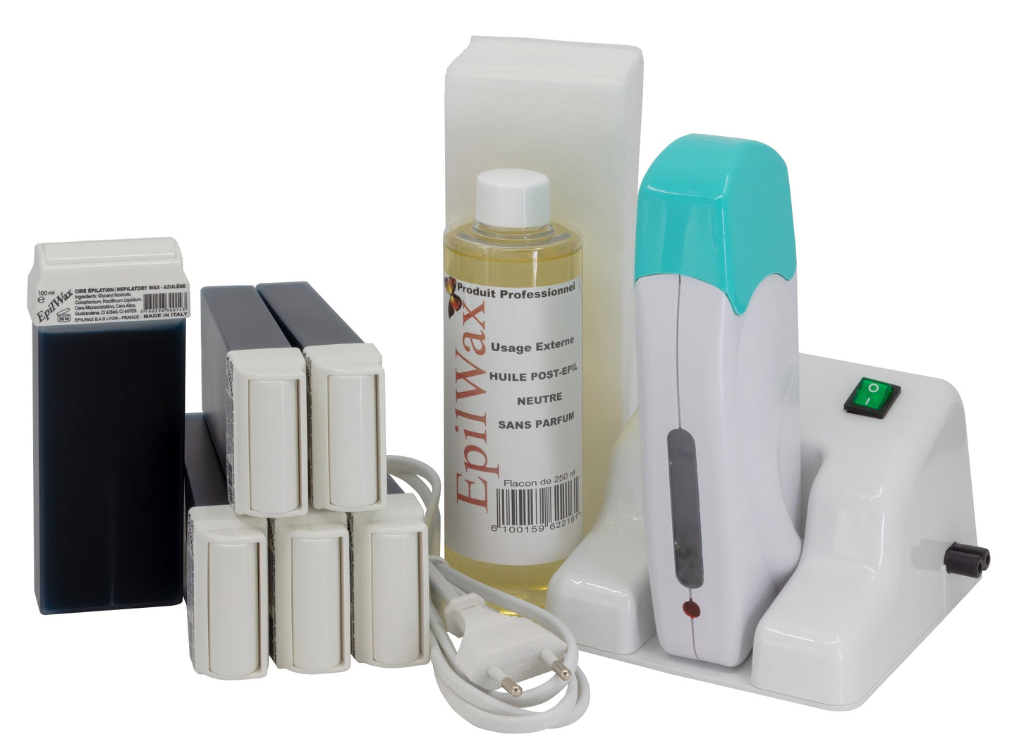 Kit epilation azulene