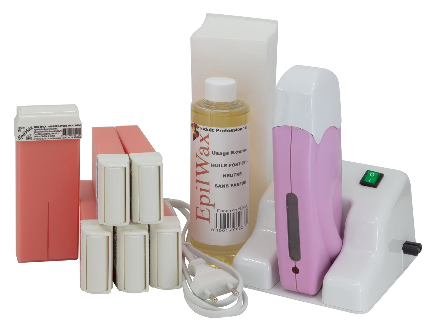 Kit epilation rose