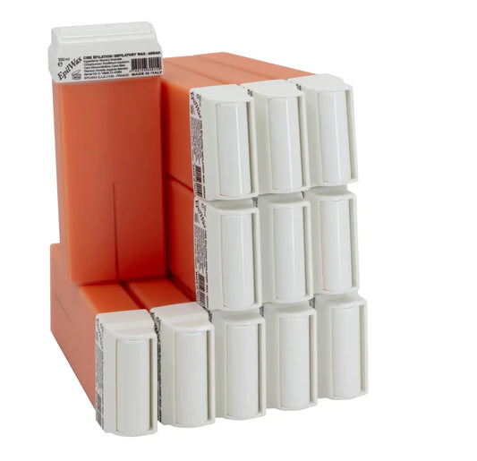 Lot de 12 Roll On 100 ml de cire Epilation à l'argan idéale pour tous types de peaux