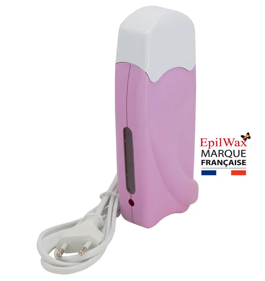 Chauffe Cire Solo pour Épilation Professionnelle Blanc/Rose