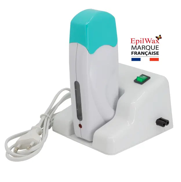 Chauffe Cire Modulaire pour Épilation Professionnelle Complet avec Base Blanc / Vert
