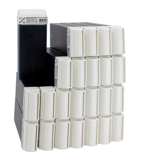Lot de 24 Roll On 100 ml de cire Epilation à l'azulène idéale pour tous types de peaux